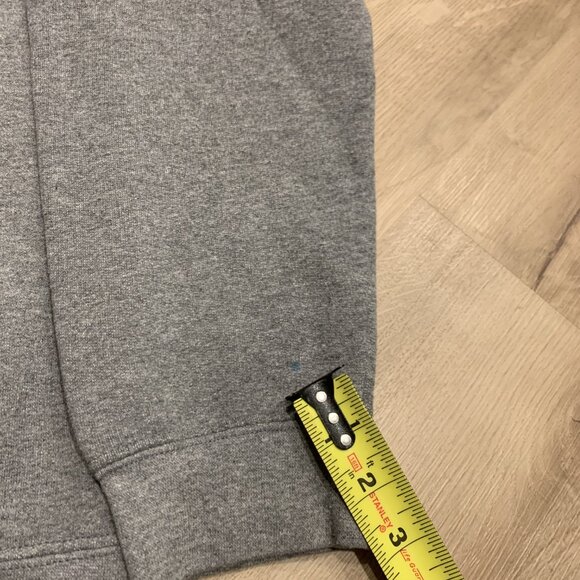 IvySport Boston University Terriers Hoodie Gray Sweatshirt Men's Medium M BU - Picture 4 of 7